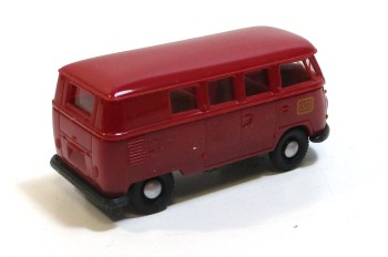 Brekina H0 1/87 VW T1b Bus DB rot