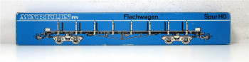 Märklin H0 4663 Flachwagen Rungenwagen 390 3 357-2 DB OVP (1093H)