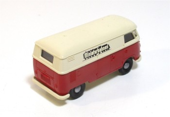 Brekina H0 1/87 VW T1 Kasten Miniaturbahnen - rot/weiß