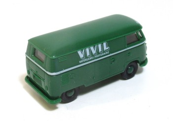 Brekina H0 1/87 VW T1 Kasten VIVIL- grün