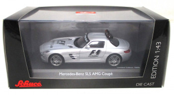 Modellauto 1:43 Schuco 07464 MB SLS AMG Safety Car F1 2010 OVP (5293h)