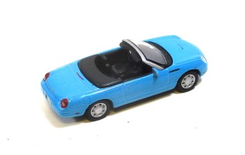Schuco H0 1/87 Ford Thunderbird Cabriolet wasserblau o. OVP (117/9)