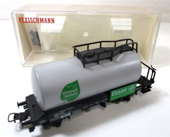 Spur H0 Fleischmann 5409 Kesselwagen Bayer 717 7 088 DB OVP (1863h)