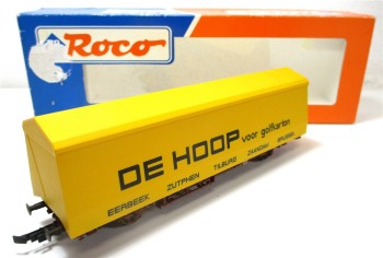 Roco H0 46311 Rungenwagen Plane De Hoop NS OVP (1824h)