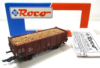 Roco H0 47819 Hochbordwagen Clubmodell 2001 Rüben DB OVP (1969h)