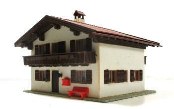 Fertigmodell H0 Kibri Chalet in den Bergen (H0-0970h)