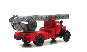 Modellauto H0 1/87 Wiking Opel Blitz Leiterwagen Feuerwehr (025-19) 