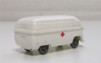 Wiking H0 Modellauto 1/87 VW T1 Kasten DRK unverglast ohne OVP (104-44)