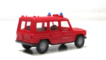 Wiking 1/87 H0 Modellauto PKW Mercedes G Feuerwehr ohne OVP (112-08)