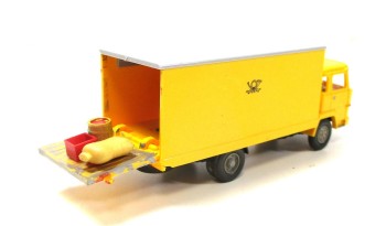 Wiking H0 1/87 Automodell LKW Magirus Post Ladung ohne OVP (36-68)