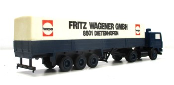 Herpa H0 1/87 Automodell LKW SZ Volvo Wagener ohne OVP (039-27)