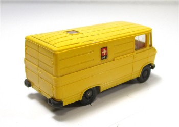 Wiking H0 1/87 Modellauto Mercedes L406 PTT ohne OVP (106-26)