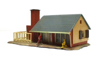 Fertigmodell N Sommerhaus Siedlungshaus (HN-0675h)