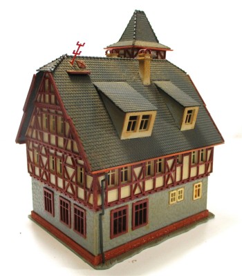 Fertigmodell N Vollmer 21072 Spritzenhaus Feuerwehr (HN-0717h)