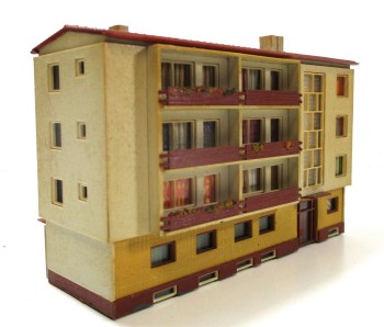 Fertigmodell N Stadthaus Wohnhaus Geschäftshaus (HN-0732h)