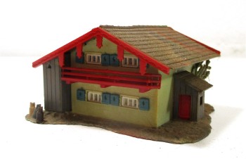 Fertigmodell N Bergbauernhaus Haus in den Alpen (HN-0766h)