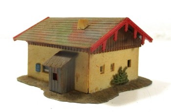 Fertigmodell N Bergbauernhaus Haus in den Alpen (HN-0767h)