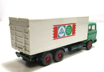 Modellauto H0 1:87 LKW Wiking Mercedes-Benz Koffer/Bühne CMA (51-70)