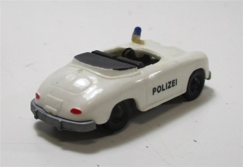 IMU H0 1/87 Modellauto PKW Porsche Cabrio Polizei (24-27)