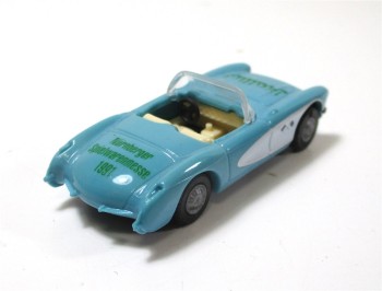 Modellauto H0 1/87 PKW Praline Corvette 1957 Nürnberg 1991 (24-56)