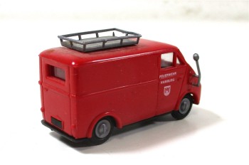 Modellauto H0 1/87 PKW Praline DKW F89 L Feuerwehr HH (24-69)