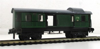 Trix Express H0 20/151 Gepäck-/Postwagen grün o.OVP (5329H)