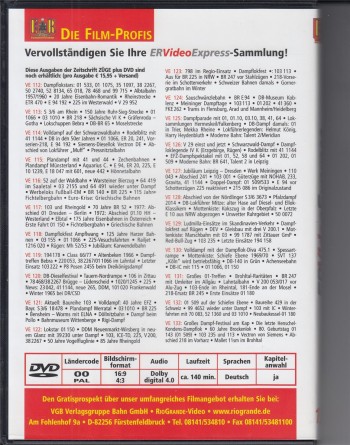 Eisenbahn Romantik Video Express 134