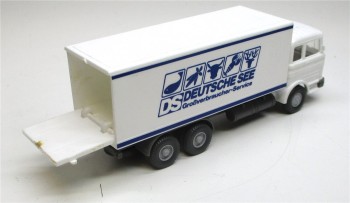 Wiking 1/87 MB Koffer-LKW Deutsche See o.OVP (Spur H0)(02-11)