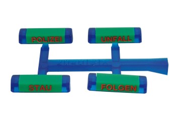 Herpa 1/87 052863 Warnbalken Hella RTK 6 8 Stück - OVP (127-04)