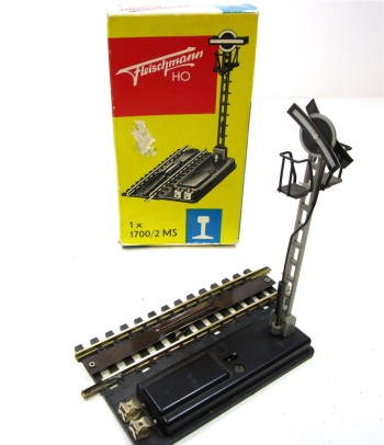 Fleischmann H0 6013 Messinggleis Entkupplungsgleis mit Mast102mm (Z51/2)