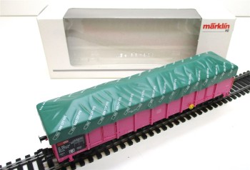 Spur H0 Märklin 47192 Hochbordwagen Eanos SBB pink KKK OVP (405h)
