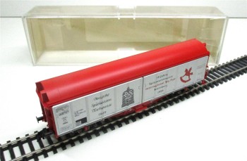 Spur H0 Fleischmann 99 5371K Schiebewandwagen Spielwarenmesse 1999 DB KKK OVP (719h)