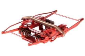 Sommerfeldt 761 H0 Stromabnehmer, rot, ohne Isolatoren, Paar  - OVP NEU