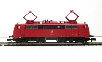Spur N Fleischmann 7347 Elektrolok 111 036-0 orientrot DB  OVP (1167K)