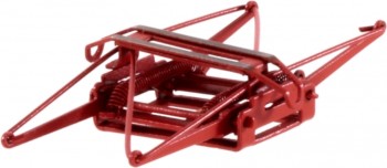 Sommerfeldt 761 H0 Stromabnehmer, rot, ohne Isolatoren, Paar  - OVP NEU