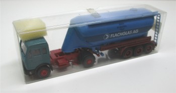 Herpa 1/87 MB Sattelzug Flachglas AG o.OVP (A98-05)