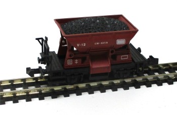 Spur N Ibertren 412 Schotterwagen, braun, Kohlenladung o.OVP (5443K)