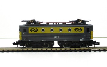 Spur N Minitrix 12069 Elektrolok BoBo 1100 NS grau-gelb Ep.IV (5476K)