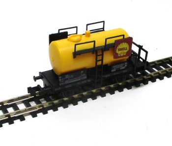 Spur N Fleischmann 8401 Kesselwagen SHELL DB OVP (K)