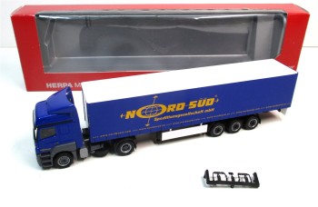 Herpa 1/87 152746 MB AXOR II Sattelzug Nord-Süd OVP (Spur H0)(2229K)