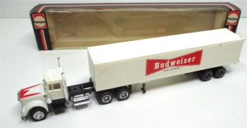 Herpa 1/87 850223 Kenworth Containersattelzug Budweiser OVP (Spur H0)(2254K)