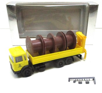 Herpa 1/87 181013 MAN Pritschen-LKW DBP Kran - OVP (Spur H0)(2270K)