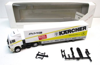 Herpa 1/87 867013 Renntransporter MB AMG Kärcher OVP (Spur H0)(2415K)