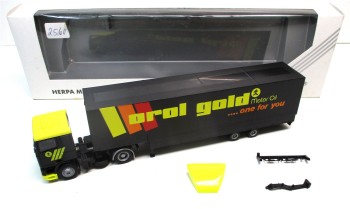 Herpa 1/87 142700 DAF 95 Jumbo-Sattelzug OROL GOLD OVP (Spur H0)(2417k)
