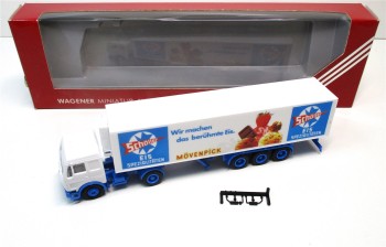Herpa 1/87 811388 BM Koffer-Sattelzug SCHÖLLER OVP (Spur H0)(2421K)