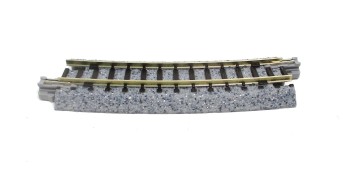 Spur N Kato 20-120 Unitrack 1x gebogen R=282mm 15°  (Z54-5)