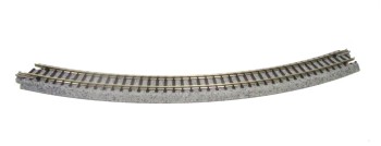 Spur N Kato 20-110 Unitrack 1x gebogen R=282mm 45°  (Z54-6)