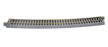 Spur N Kato 20-150 Unitrack Gleis gebogen R=718mm 15° (Z145-3)