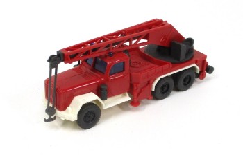 Wiking 1/87 Magirus Uranus Feuerwehr Autokran  o. OVP (Spur H0)(96-4)
