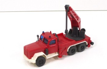 Wiking 1/87 Magirus Uranus Feuerwehr Autokran  o. OVP (Spur H0)(96-4)